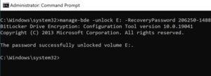 How to Disable Bitlocker in Windows 10