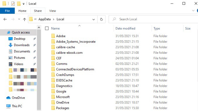 What Is the AppData Folder – Windows 10