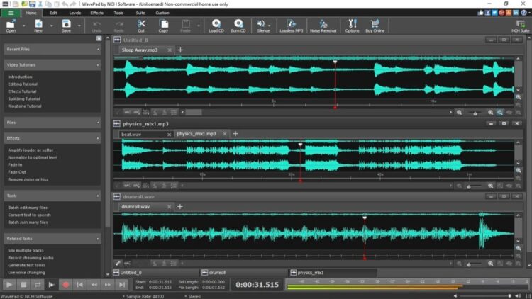Audio Recording Software Best Free Audio Recorder
