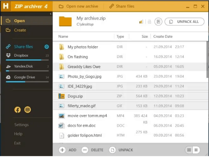 Free WinZip Alternatives to Unzip Files and Folders