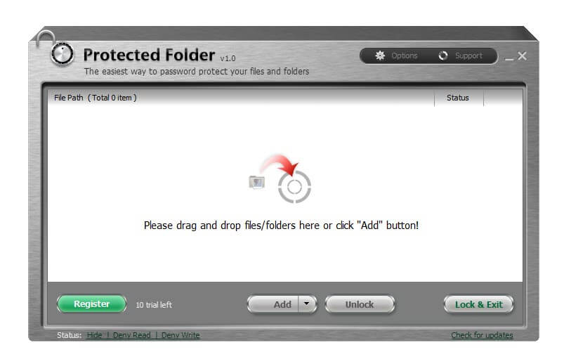 Best File and Folder Locker Tools and Software for Windows 10
