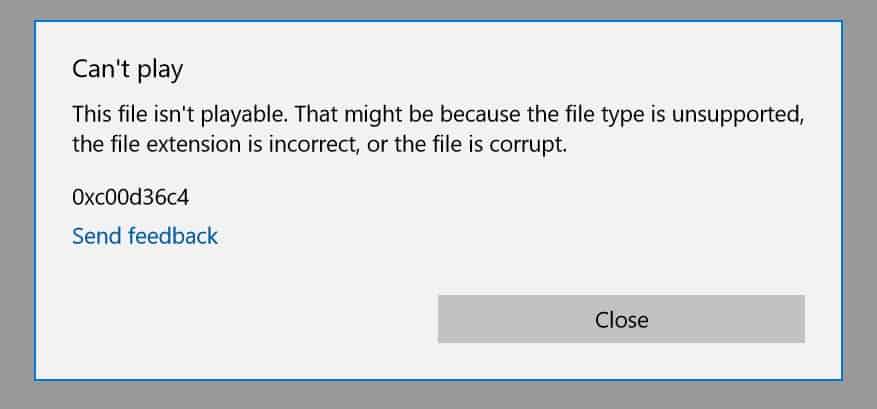 Facing the Notorious 0xc00d36c4 error? Here’s the fix!