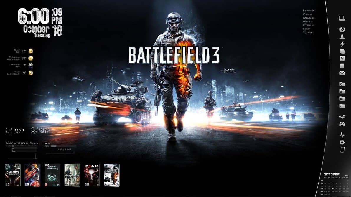 Best Rainmeter Skins Windows 10 For PC Customization
