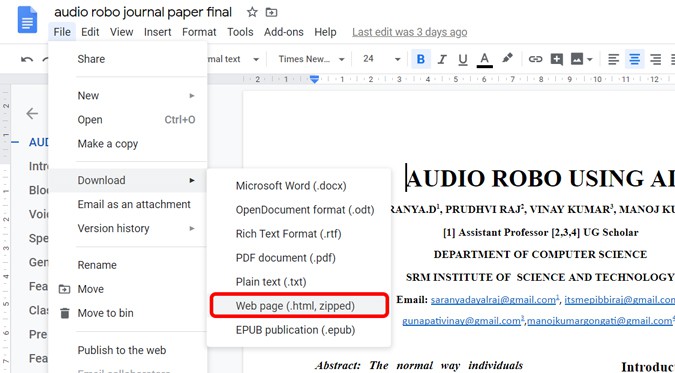 How to Download Images from Google Docs 2023