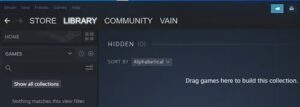 How to See Hidden Games on Steam Beta?