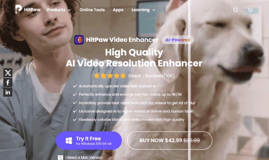 Top 12 Best AI Video Upscaler (Free And Paid)