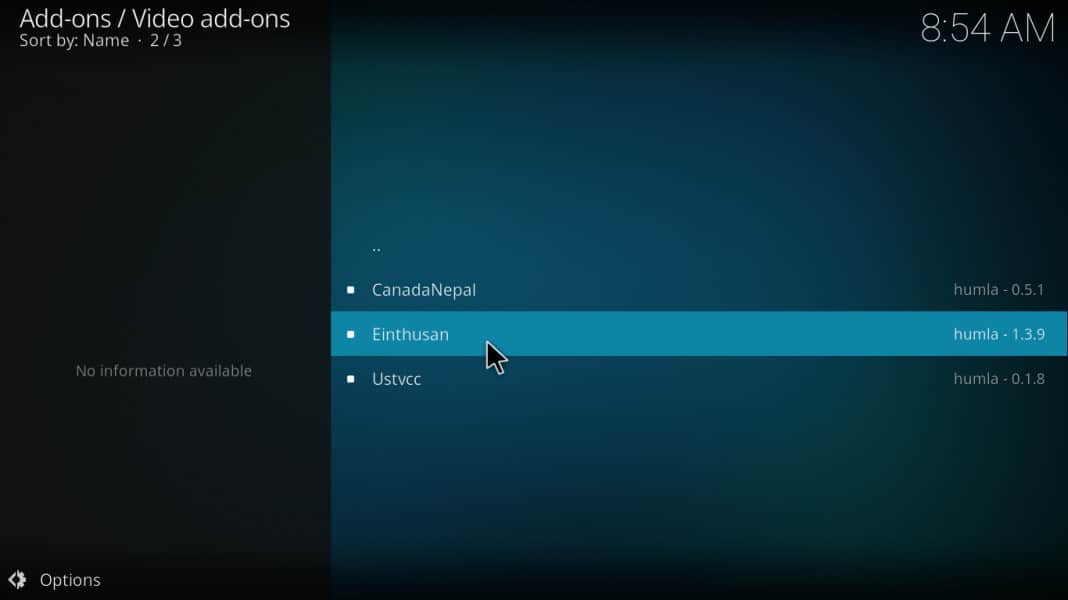 Einthusan Kodi AddOn – Installation Guide