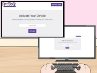 Using https://www.twitch.tv/activate To Activate Twitch Guide