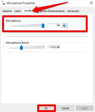 How to Boost Microphone Volume – Windows 10