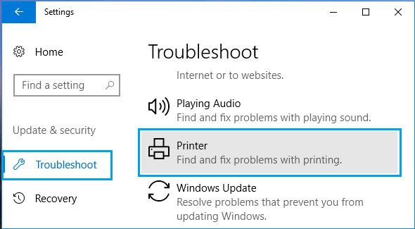 How to Get Printer Online in Windows 10