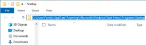 How to Access the Startup Folder Location in Windows 10