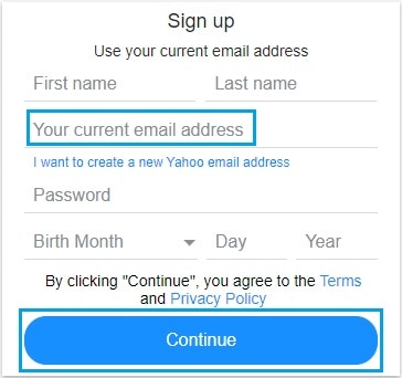 How to Create Yahoo Email Account Without Phone Number