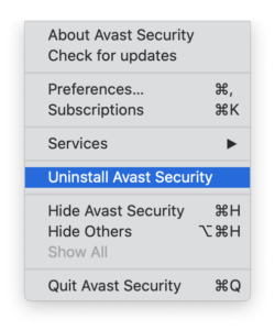 How To Completely Uninstall Avast Antivirus On Mac?