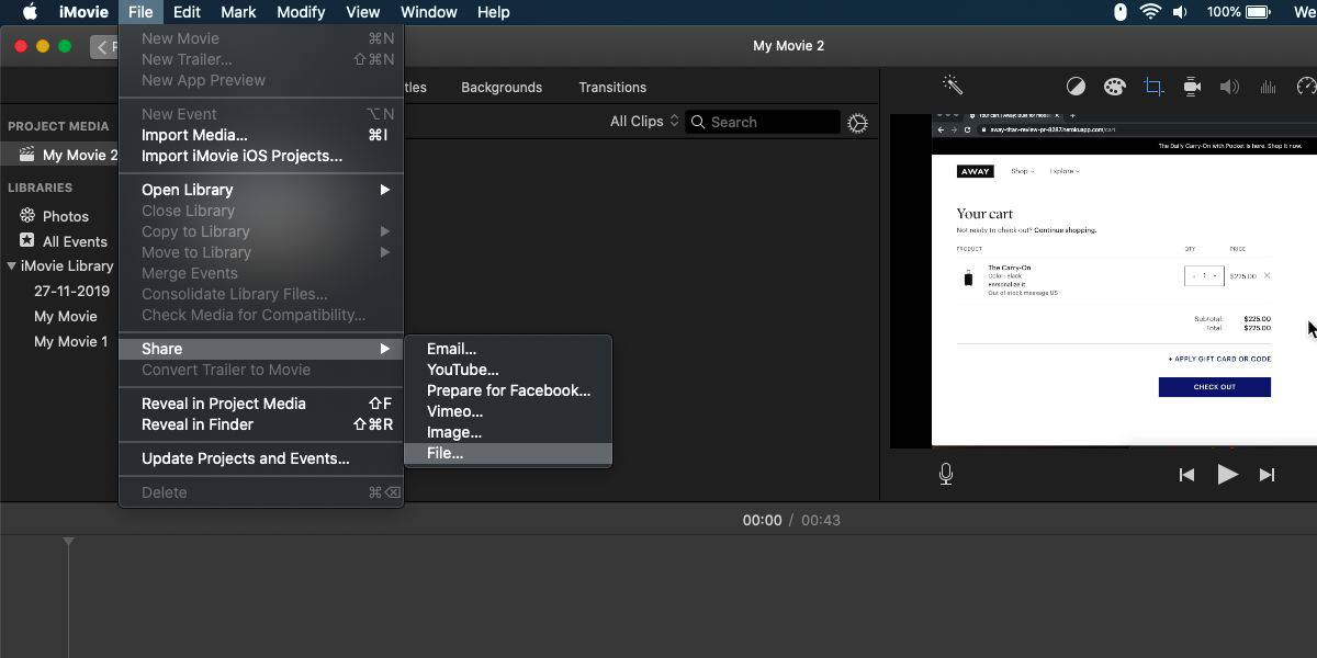 How to Convert an MOV File to MP4 on macOS