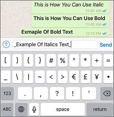 How to Change Fonts in WhatsApp Chats