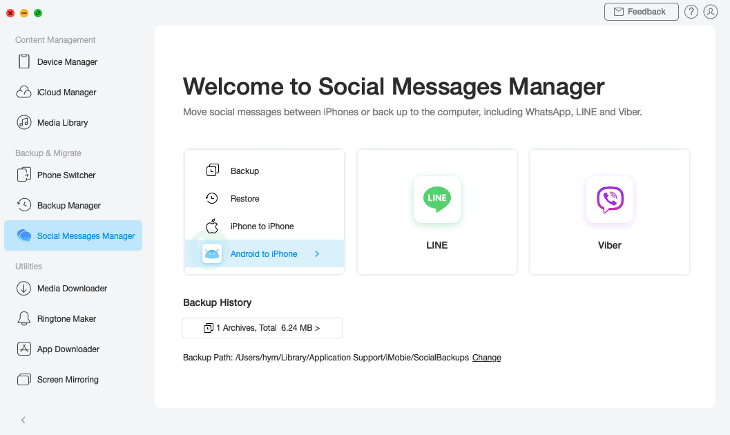 How to Transfer WhatsApp Messages from Android to iPhone